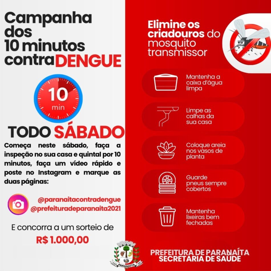 Paranaíta - Campanha todos contra Dengue