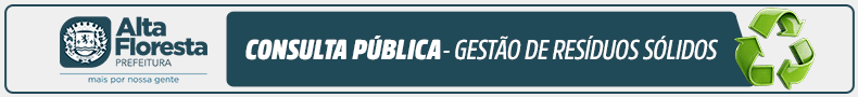Prefeitura de Alta Floresta - Consulta Pública