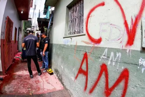 Presença do CV no Amazonas — Foto: Divulgação