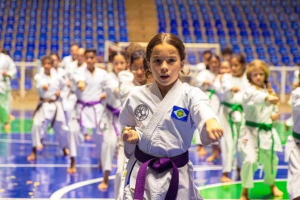 Cuiabá recebe etapa classificatória do Campeonato Brasileiro de Karatê — Foto: Lennon Magno / Secel-MT