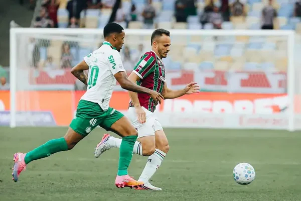 Renê em ação durante Fluminense x Palmeiras (Foto: Lucas Merçon/Fluminense)