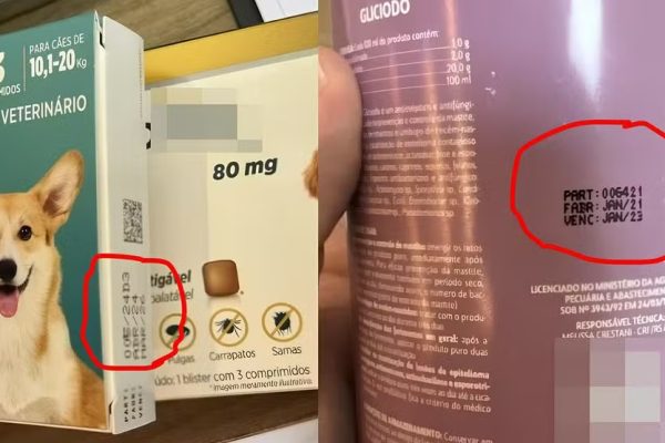 Clínica, alvo de operação da Polícia Civil fazia uso de produtos vencidos a mais de três anos — Foto: Polícia Civil